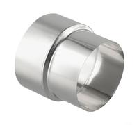 Chimney Flue Liner Reducer Stainless Steel - Stove Pipe Connector for Masonry Chimneys - Tube Joint for Venting - 70mm to 50mm Spec(Ø100mm/Ø90mm)