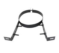 Chimney Pipe Bracket for Fireplace Extractor Smoke Pipe Fixing Bracket Flue Liner clamp Stainless Steel Stove Tube Support Clip(ID 125mm)