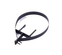 Chimney Pipe Bracket for Wall Mounted Boiler Stove and Water Heater Exhaust Ventilation Stainless Steel Material (200mm Black)