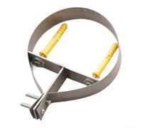 Chimney Pipe For Wall Support Bracket Stainless Steel for Boiler Stove Water Heater Exhaust System Integrity and Function (135mm silver)