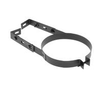 Chimney Pipe Wall Bracket Stainless Steel Fixed Flue Support Holder for Fireplace Stove Installation (200mm )