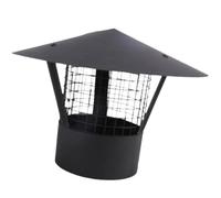 Chimney Rain Cap with Mesh, Cone Top Flue Cover for Outdoor Ventilation Protection