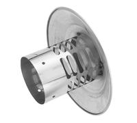 Chimney Rain Cap with Screen Stainless Steel 3 Inch Round Cone Top | Moisture Protection, Roof Vent Cover, Blocks Leaves and Debris, Fits Most round Pipes for Outdoor Use