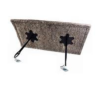 CHIMNEY SHEEP® 14 x 28 inch Oblong Chimney Draught Excluder, Grey, Wool