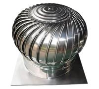 Chimney Spinner Cowl Stainless Steel, Ventilator Roof Ventilator 304 Stainless Steel Exhaust Cap(1000mm)