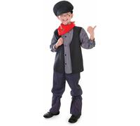Chimney Sweep Costume Boys Victorian Fancy Dress Outfit Book Day Kids