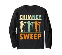 Chimney Sweep Job Profession Career Chimney Whisperer Long Sleeve T-Shirt