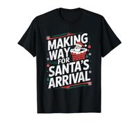 Chimney Sweeper Christmas Chimney Sweep Santa Value Graphic T-Shirt, Men, Black, L
