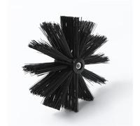 Chimney Sweeps Brush Chimney Brush Accessories, 100/150mm Head, 410/600mm Rod, Hexagonal Rod，Cleaning Tools(1pcs 600mm rods+150mm brush head)