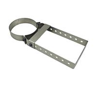 Chimney Tube Bracket Flue Liner Clamp - Adjustable Fireplace Support Holder for Portable Fixing- Diameter 15cm