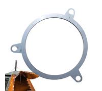 Chimney Wind Ring, Chimney Pipe Bracket, Stainless Steel Strap for Outer Diameter of 2.4 or 2.8 Inches, the Clamp to Protect Against Strong Winds and Snowstorms