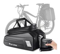 CHIMONA Hard Shell Bike Pannier - 30L Rear Rack Bag, Multifunctional Large Trunk for Accessories
