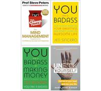 Chimp paradox, you are a badass, badass at making money, unfck yourself 4 books collection set