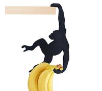 Chimp Shaped Banana Balance Hook - All-in-One Hook for Coats, Keys & Purses - Perfect for Kitchen, Dorm, Bedroom & Entryway - Fun & Functional Home or Office Décor