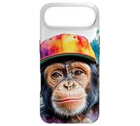 Chimp Snapback Cap Chimpanzee Monkey Funny Art Print Graphic Case for iPhone Air