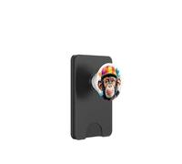 Chimp Snapback Cap Chimpanzee Monkey Funny Art Print Graphic PopSockets PopWallet for MagSafe