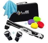 CHIMP TOOLS PREMIUM CAR CARE PRODUCTS Liquid Elements A1000 V4 Mini Battery Polishing Machine Kit, Many Accessories, Car Polishing Machine, Removes Paint Damage