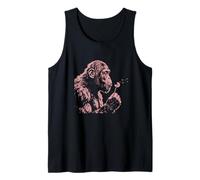 Chimpanzee Dandelion Ape Monkey Lover Nature Wildlife Art Tank Top