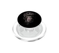 Chimpanzee Face Ape Savannah Wildlife Nature Chimp PopSockets PopGrip for MagSafe