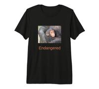 Chimpanzee Shirt Endangered Chimpanzee Premium T-Shirt