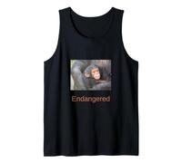 Chimpanzee Shirt Endangered Chimpanzee Tank Top