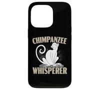 Chimpanzee Whisperer Chimp Monkey Lover Ape Chimpanzee Case for iPhone 13 Pro