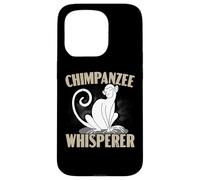 Chimpanzee Whisperer Chimp Monkey Lover Ape Chimpanzee Case for iPhone 15 Pro