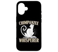 Chimpanzee Whisperer Chimp Monkey Lover Ape Chimpanzee Case for iPhone 16