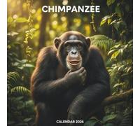 Chimpanzees 2026 Calendar: Playful & Intelligent Photography of Wildlife’s Great Apes