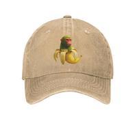 Chimpanzini Bananini Funny Italian Brainrot Meme Unisex Style Baseball Cap Distressed Denim Caps Hat Summer Gift Snapback Cap