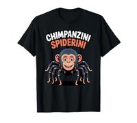 Chimpanzini Spiderini Italian Brainrot Meme T-Shirt