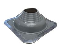 Chimsoc HT Rubber Pipe Flashing - Grey High Temperature Silicone - Suits 110-170mm Diameter Pipes