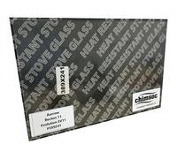 Chimsoc Replacement Stove Glass - Aarrow Becton 11 / Evolution Ev 11 (389mm x 241mm Rectangular)