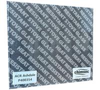 Chimsoc Replacement Stove Glass - ACR Ashdale (400mm x 354mm Rectangular)