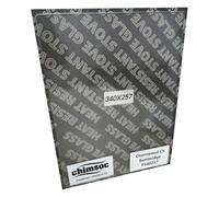 Chimsoc Replacement Stove Glass - Charnwood C Series C5 / Bembridge (340mm x 257mm Rectangular)