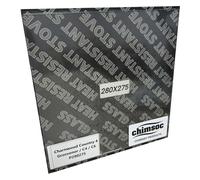 Chimsoc Replacement Stove Glass - Charnwood Country 4 / Grosvenor / C4 & C6 (280mm x 275mm Rectangular)