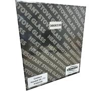 Chimsoc Replacement Stove Glass - Contura Handol 50 / Handol 51 (366mm x 330mm Rectangular)