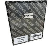 Chimsoc Replacement Stove Glass - Dean Forge Herrick (275mm x 235mm Rectangular)