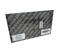 Chimsoc Replacement Stove Glass - Dimplex Westcott 8 (370mm x 220mm Rectangular)