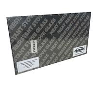 Chimsoc Replacement Stove Glass - Dunsley DH5 Slimline / DH8 Solo/Highlander 5 Enviroburn Slimline Solo/Highlander 8/10 Single Door (432mm x 244mm Rectangular)