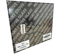 Chimsoc Replacement Stove Glass - Esse 300/301 / 350 (350mm x 302mm Rectangular)