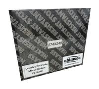 Chimsoc Replacement Stove Glass - Morso Badger (3112 & 3142) (274mm x 240mm Rectangular)
