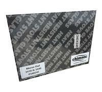 Chimsoc Replacement Stove Glass - Morso Owl (3410 & 3440) (340mm x 245mm Rectangular)