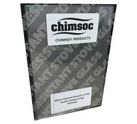 Chimsoc Replacement Stove Glass - Morso Squirrel Airwash (1410) (234mm x 163mm Rectangular)