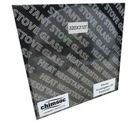 Chimsoc Replacement Stove Glass - Stovax Huntingdon 28 (320mm x 310mm Arched Top)