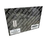 Chimsoc Replacement Stove Glass - Stovax Huntingdon 30 (340mm x 248mm Arched Top)