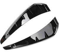 Chin Bumper Diffuser Spoiler for Civic 2016 2017 2018 2019, Segmented Front Bumper Spoilers Front Lip Splitter Deflector Splitter,A