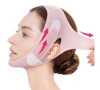 Chin Lift Mask, Double Chin Reducer Strap for Women, V Line Lifting Mask, Face Lifting Anti Snoring Chin Strap for Sleeping (Upgraded Version)