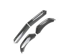 Chin Lip Spoilers Body Kits Splitter Skirt Diffuser Protection Guard For Renault For Clio 4 5 RS GT 1993-2003-2013-2021 Car Front Bumper(carbon fiber)