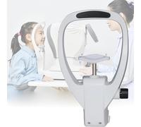 Chin Rest Forehead Support For Auto Refractometer, Optometry Accessories With Adjustment Knob, Vision Training Bracket For Ophthalmic Refract, White Glasses Equipment